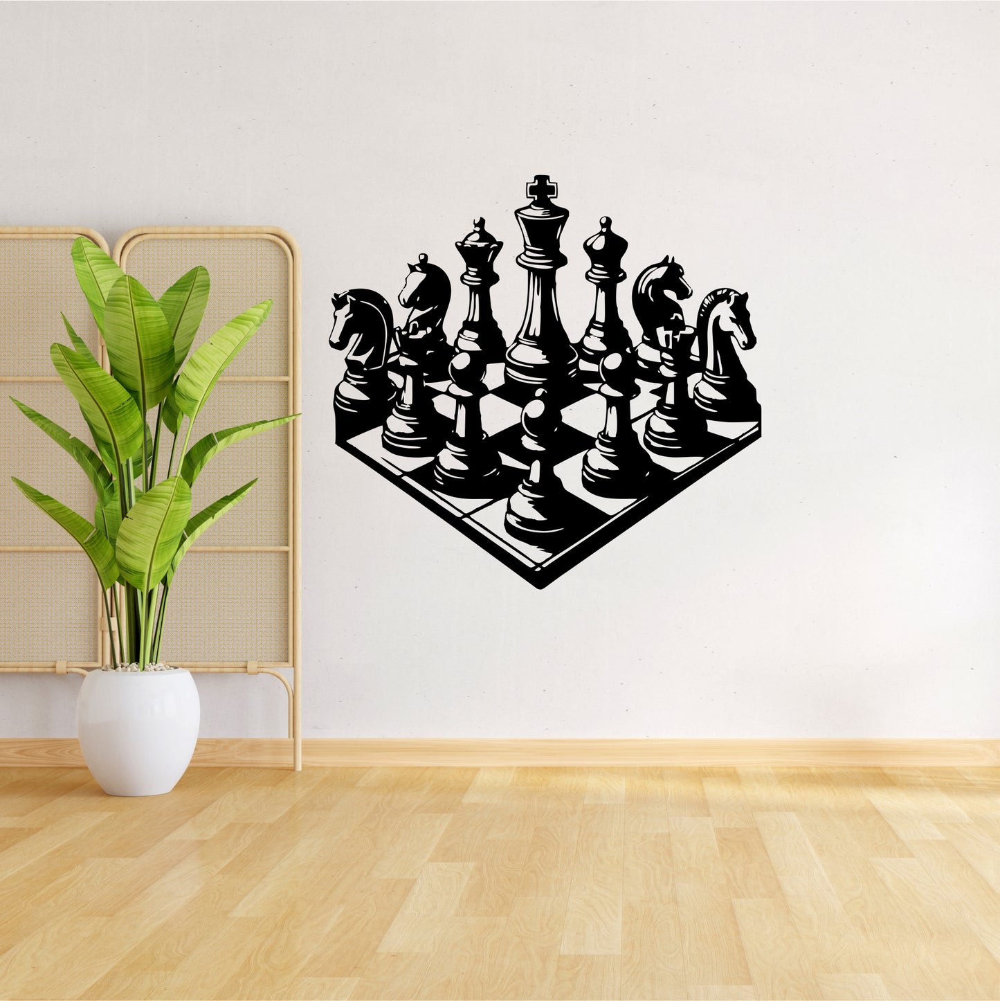 Laser Cut Chess Wall Art - Metal, ACP, MDF