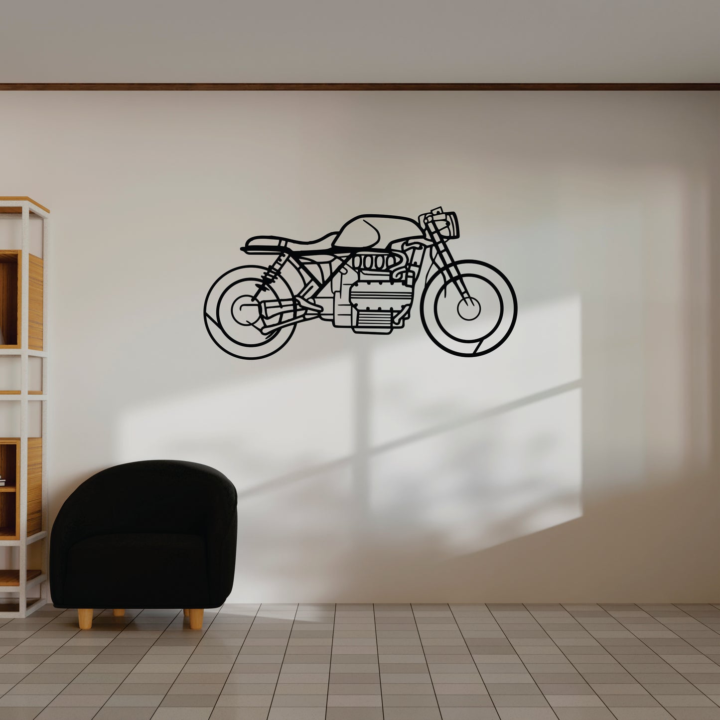 BMW K 1100 Cafe Racer Wall Art - MDF, Acrylic, Metal, ACP
