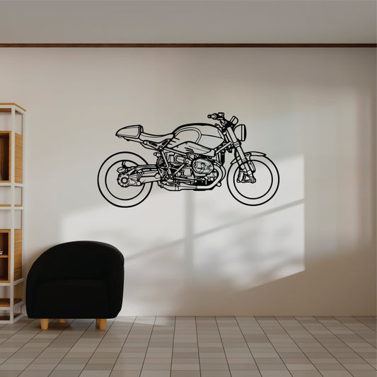 BMW NINE T STANDERD Wall Art - MDF, Acrylic, Metal, ACP