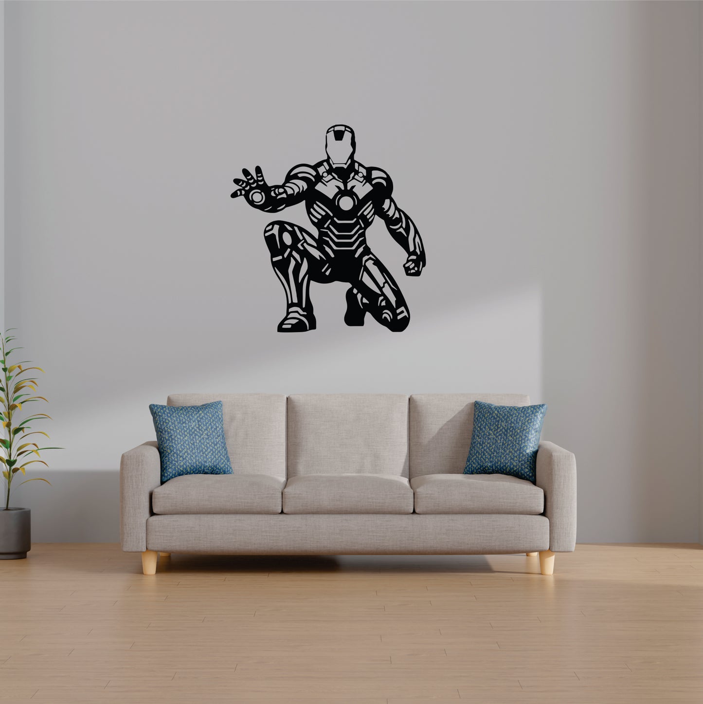 Iron Men 2 Wall Art - MDF, Acrylic, Metal, ACP