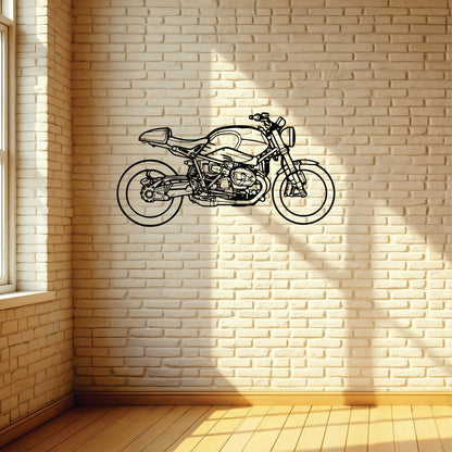 BMW NINE T STANDERD Wall Art - MDF, Acrylic, Metal, ACP