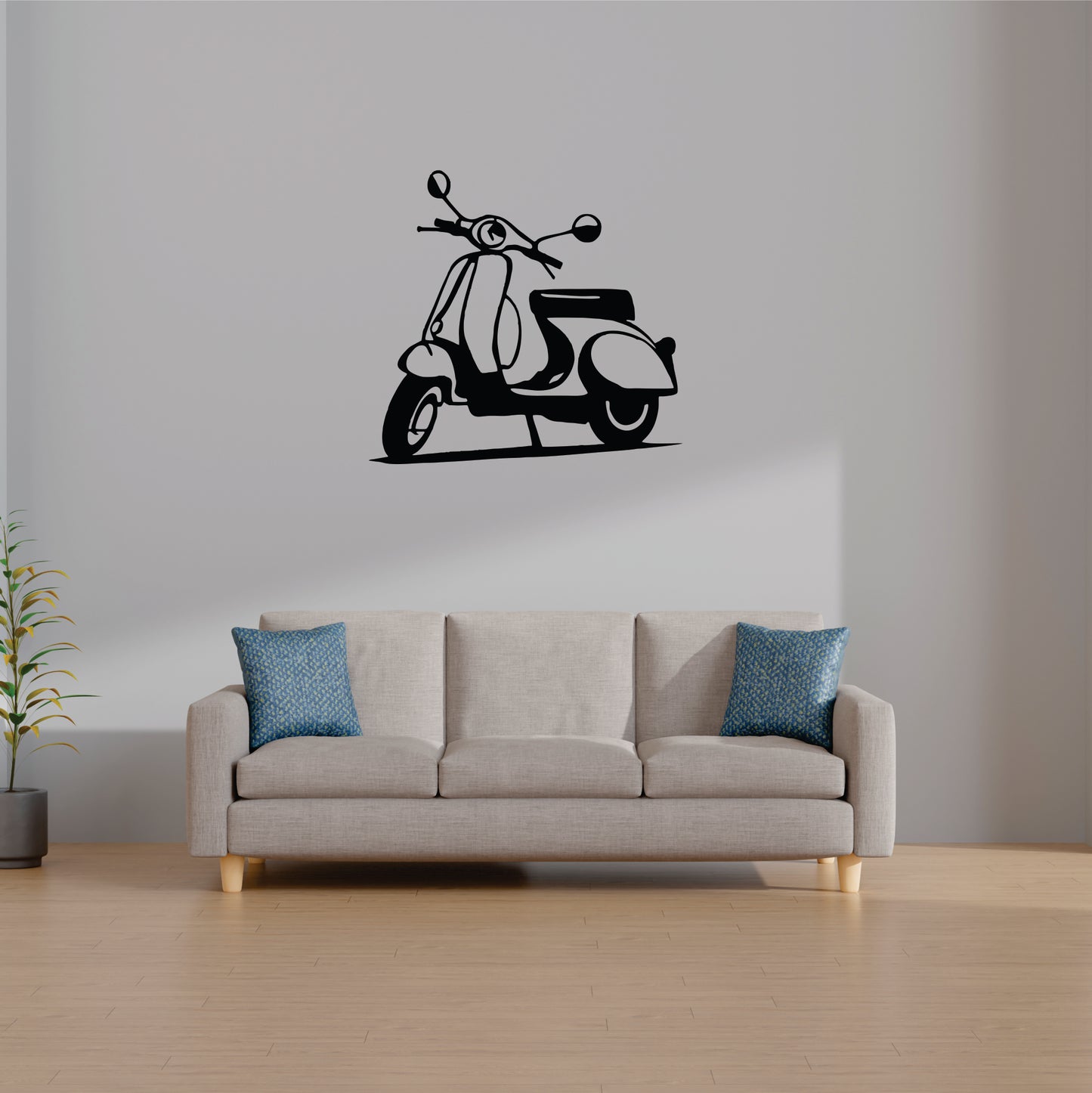 Scooter - Wall Art - MDF, Acrylic, Metal, ACP