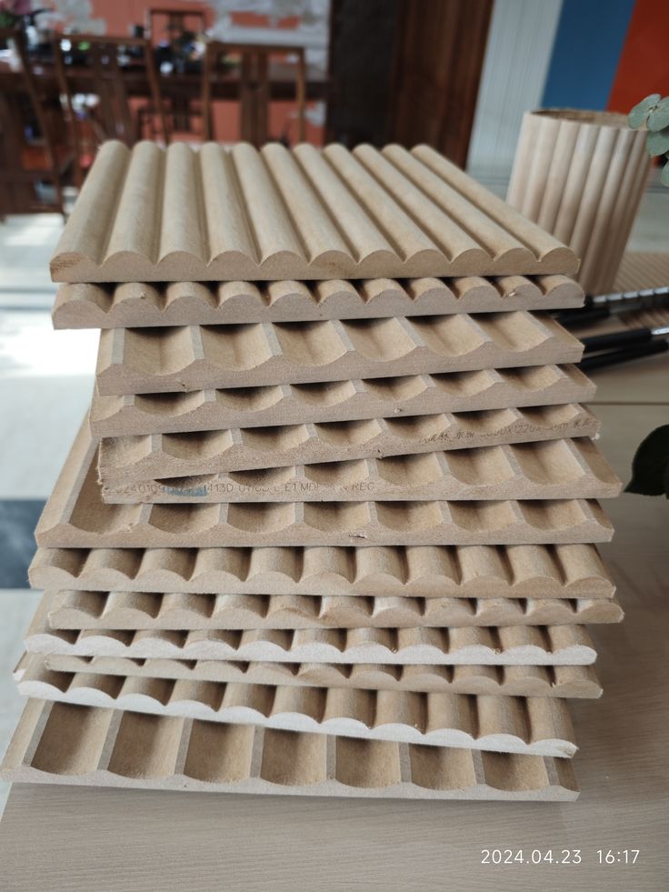 MDF/HDMR Fluted Sheet