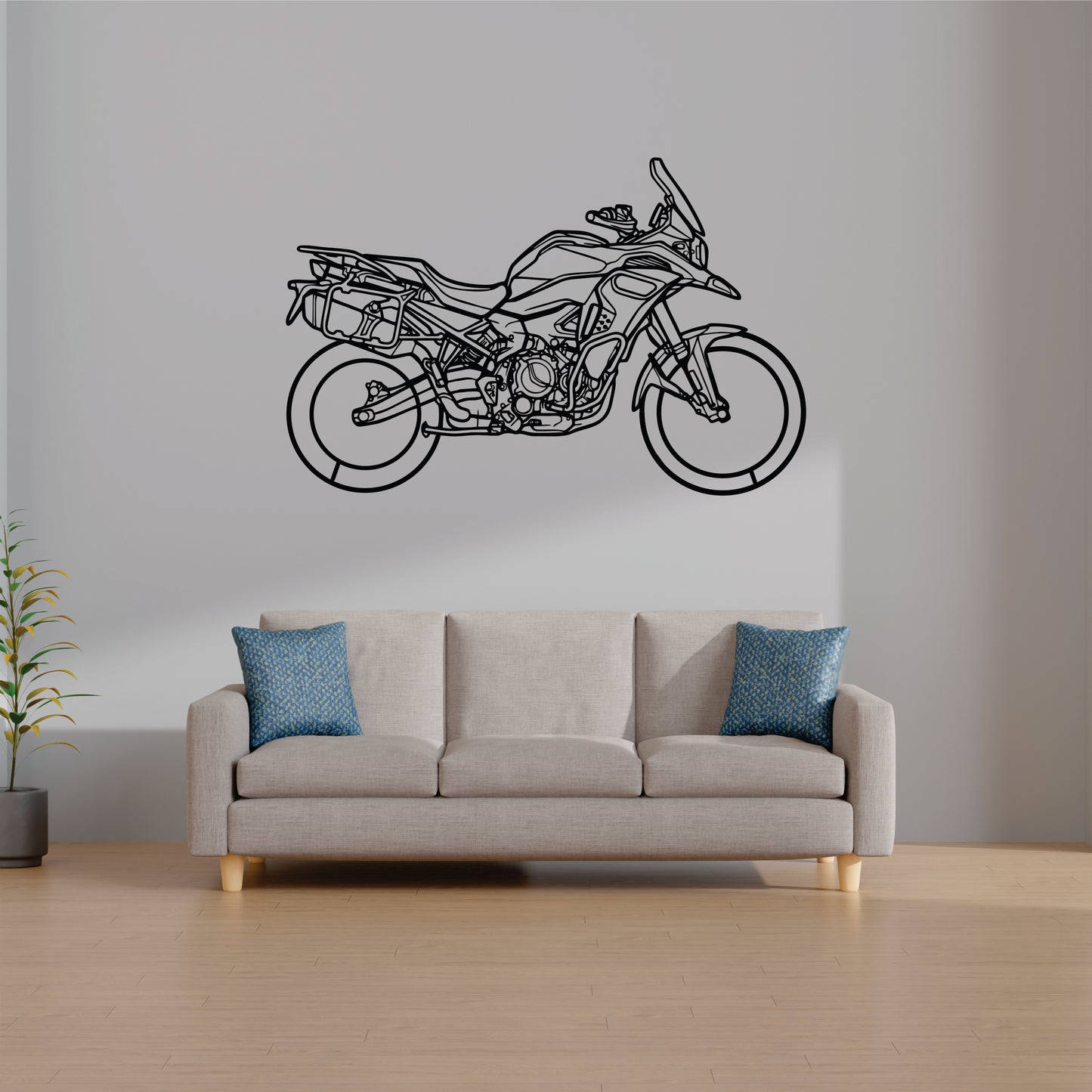 BMW F 900 GS Wall Art - MDF, Acrylic, Metal, ACP