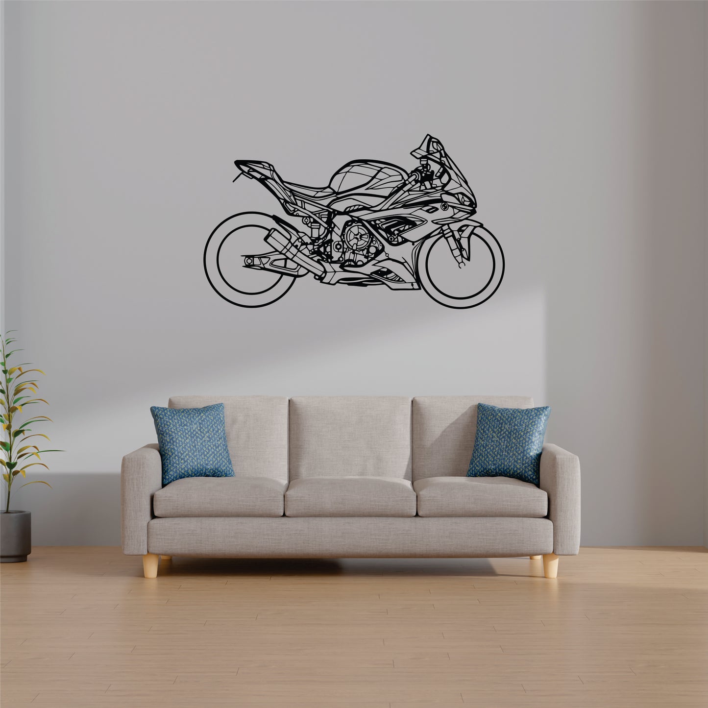 BMW 1000 RR Wall Art - MDF, Acrylic, Metal, ACP