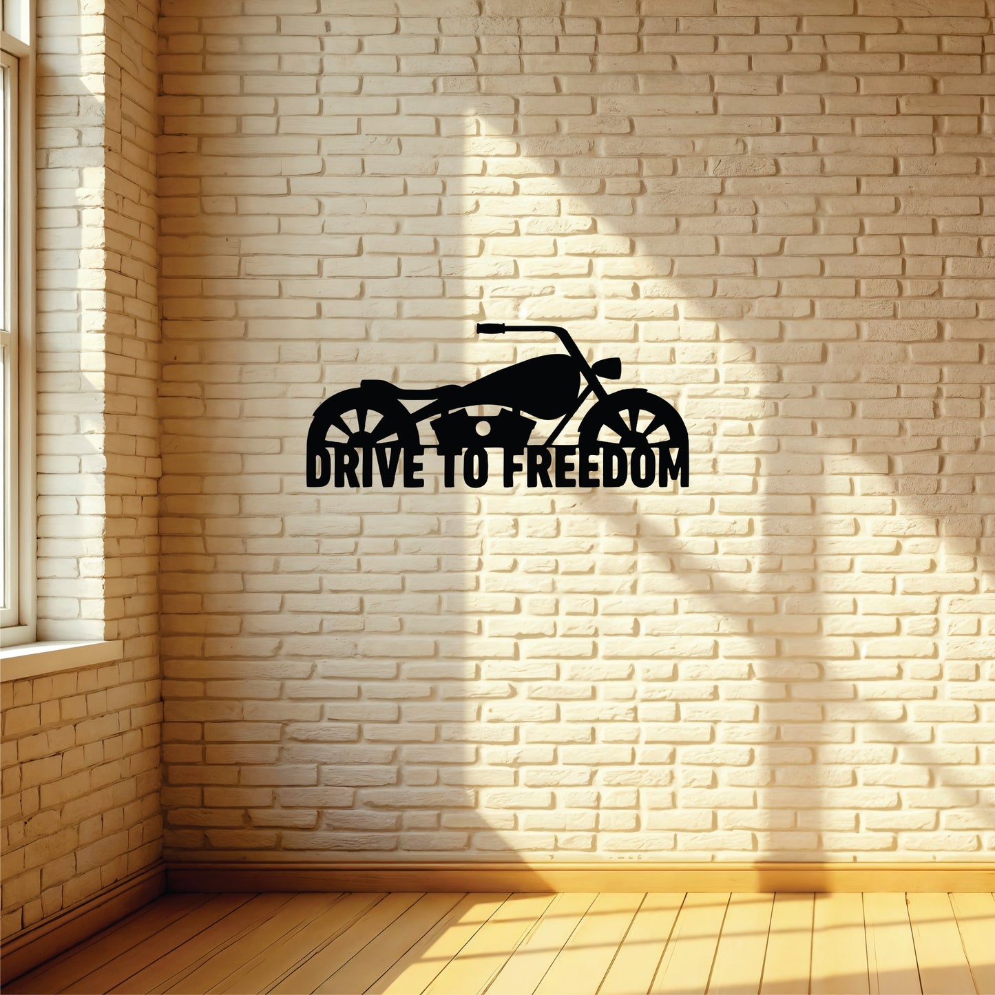 Bike - Drive To Freedom - Wall Art - MDF, Acrylic, Metal, ACP