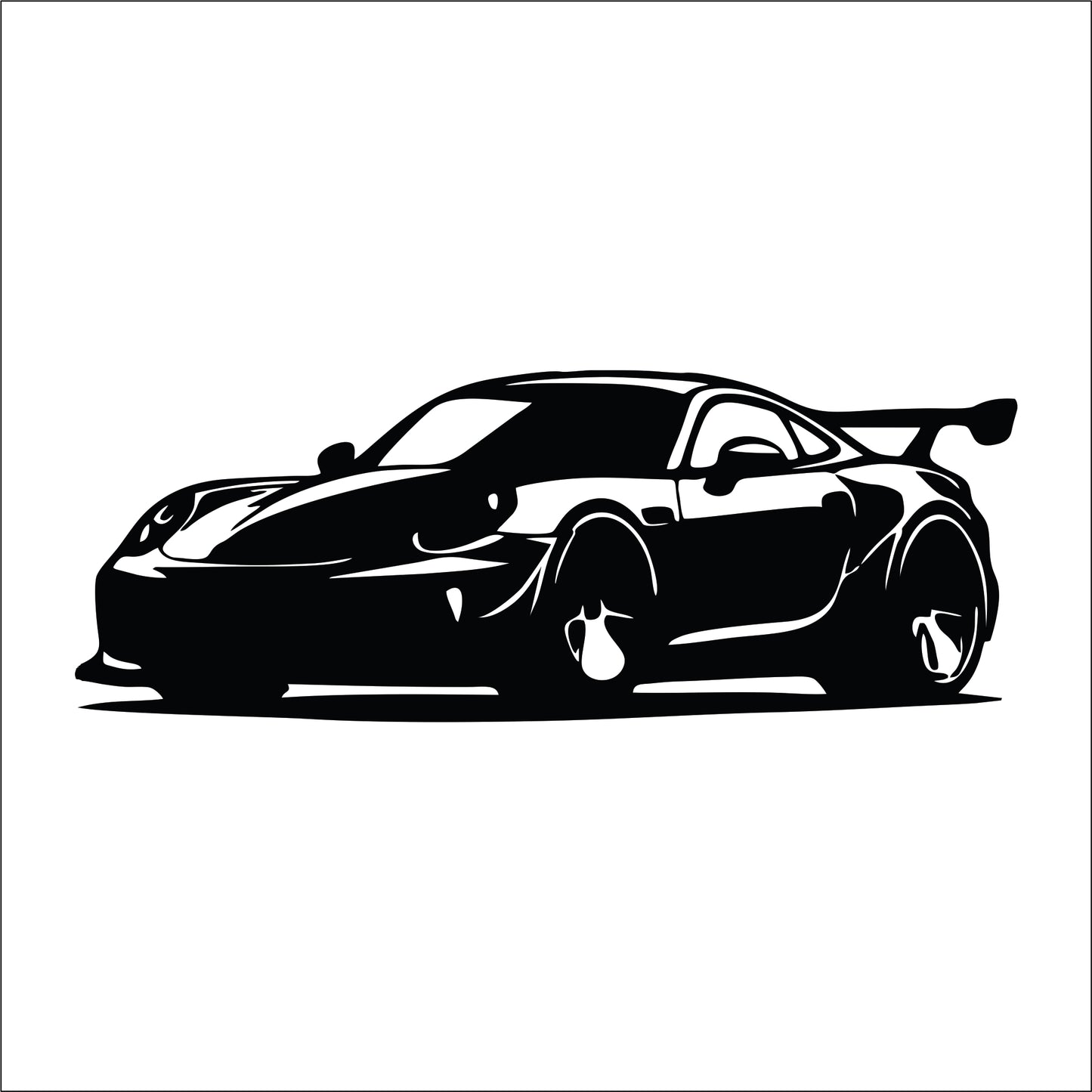 Sports Car 1  Wall Art - MDF, Acrylic, Metal, ACP