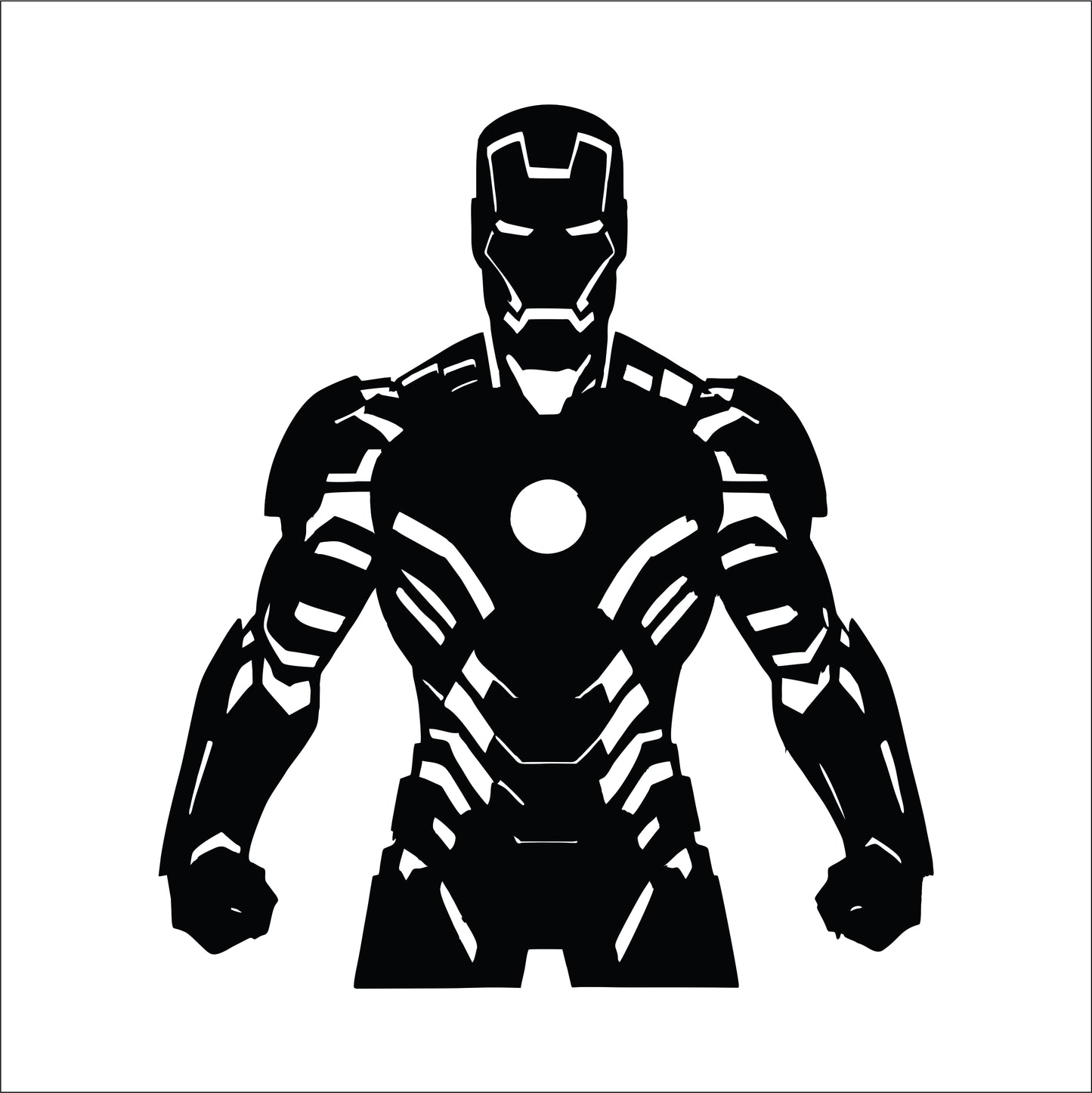 Iron Men  Wall Art - MDF, Acrylic, Metal, ACP
