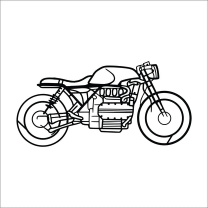 BMW K 1100 Cafe Racer Wall Art - MDF, Acrylic, Metal, ACP