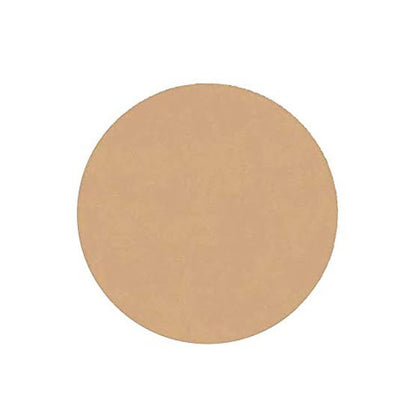 Plain Round Base Cutout MDF Design